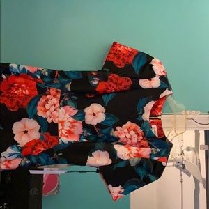 Knee Length Multicolored Business Dress